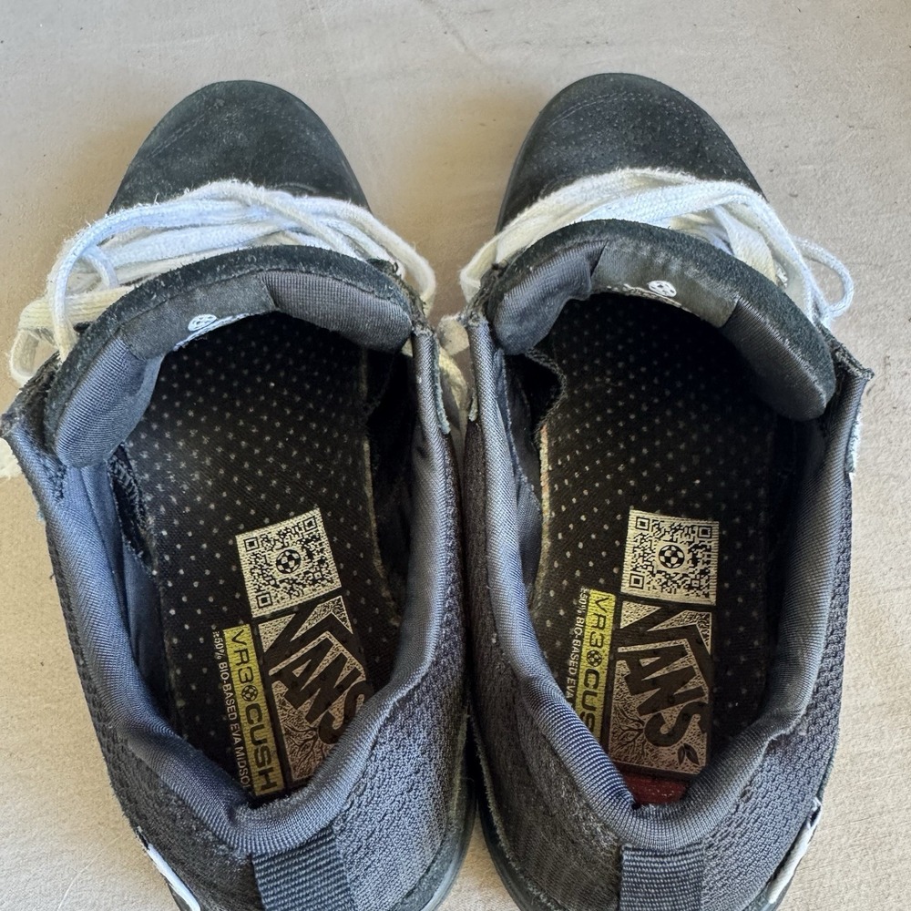 Size 11 - Vans Skate Zahba Skate Shoe Black White - Picture 7 of 10